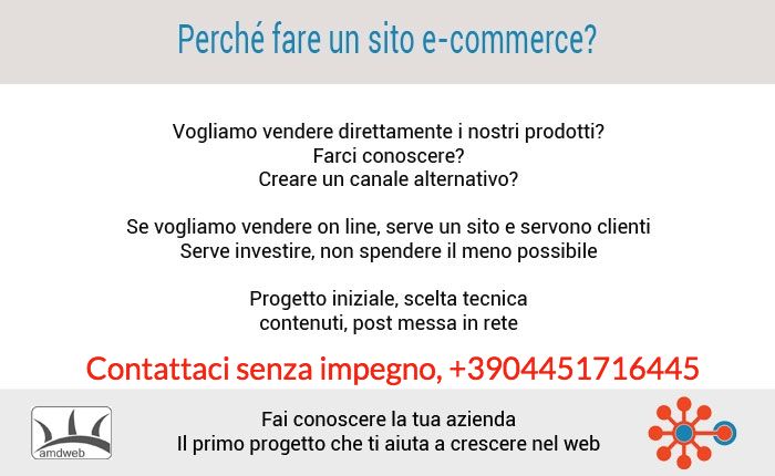 Perché fare un sito e-commerce?