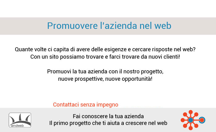 Promuovere l'azenda nel web | 04451716445